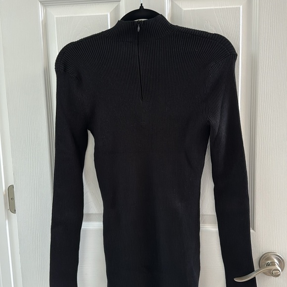 ❤️Vici-NWOT- Black Ribbed Dress Size small - Picture 5 of 8